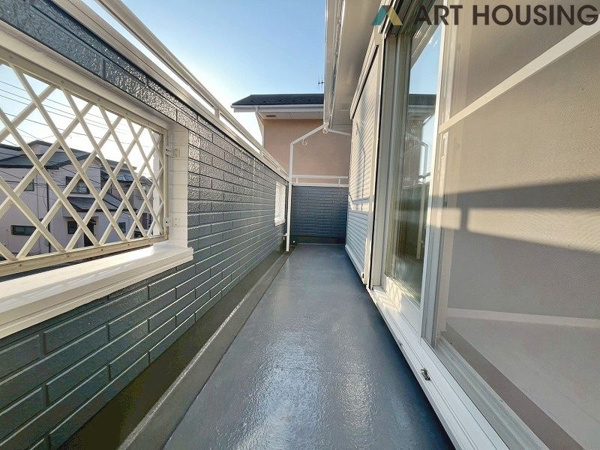 【磯部　中古戸建のバルコニー】