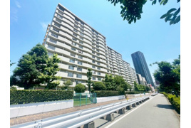 西道頓堀コーポ1号棟の外観