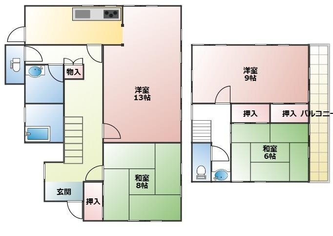 間取り：308000175984