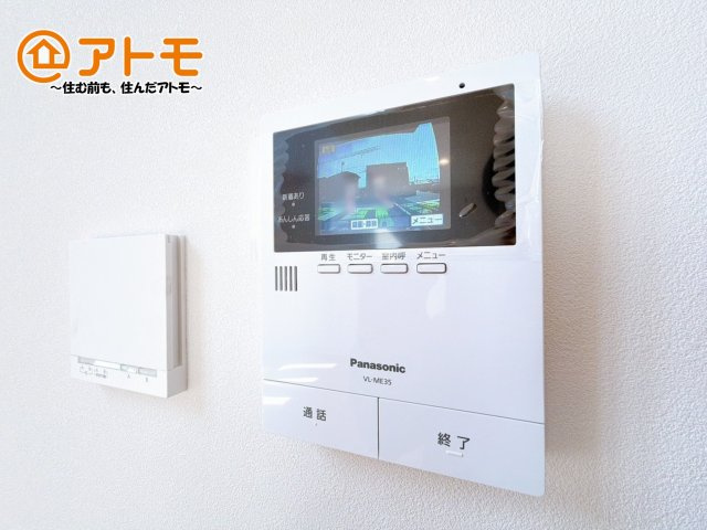 TVモニター付きインターホンは防犯性に優れています！