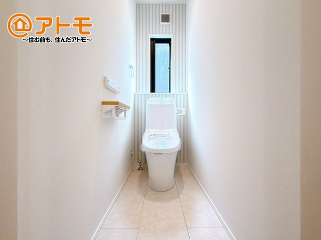 2つトイレがあるので朝も混みあわずに使うことができます！