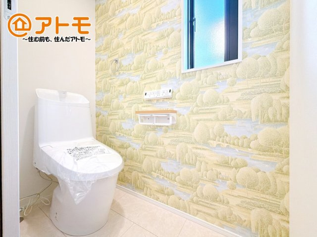 清潔感のあるトイレです！