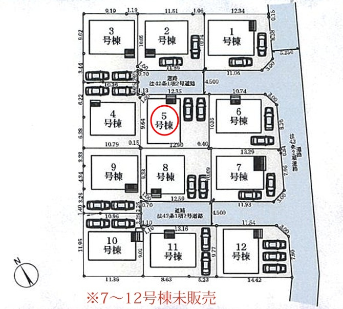 それぞれの住まいに家族の時間が流れ、街全体に穏やかな雰囲気が広がる多棟現場です。