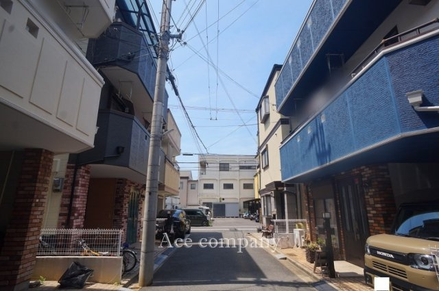 【前面道路：幅員約4ｍ】