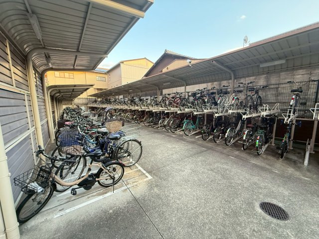 駐輪場です。