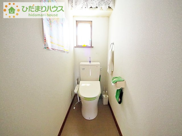 トイレは1F、2F共に完備！取り合いになることがありませんね(^^)/