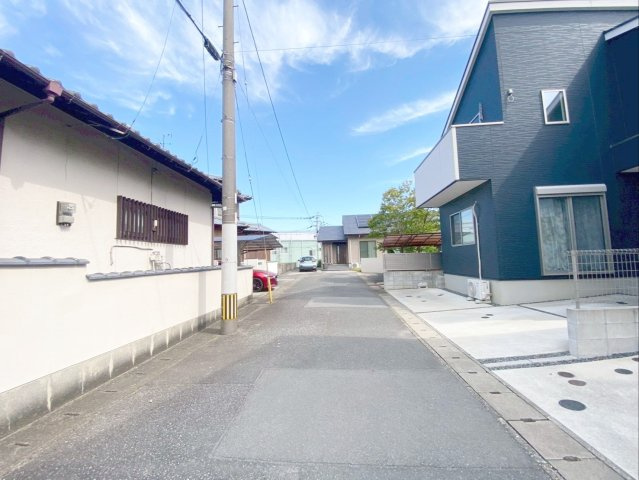 前面道路の様子です！