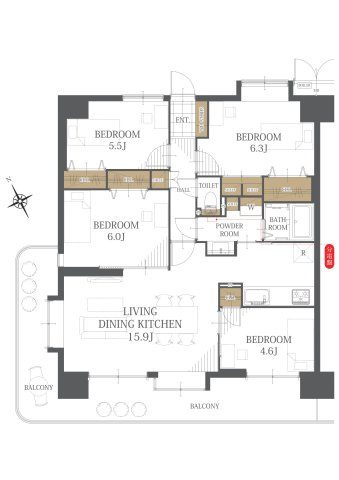 間取り：311002371596