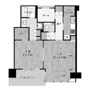 グラングリーン大阪 THE NORTH RESIDENCEの間取り