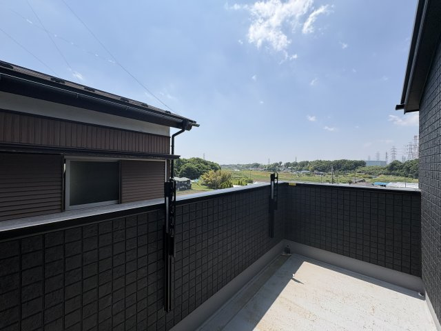日当たりの良いバルコニー！