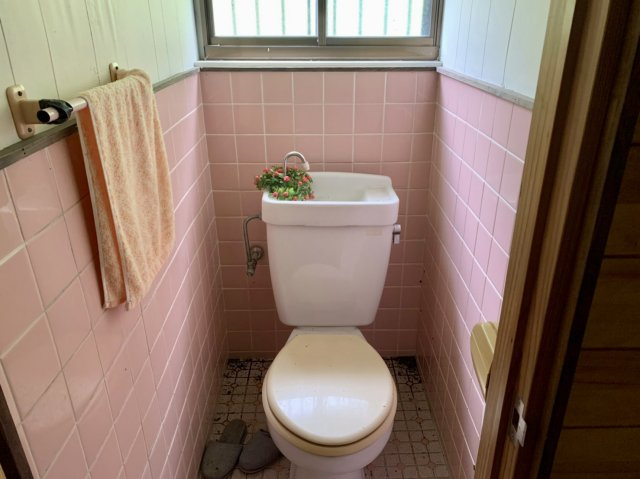 落ち着いたトイレです