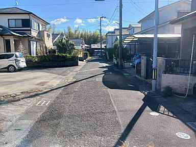 前面道路含む現地写真