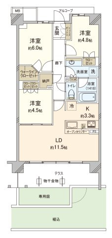 間取り：328000635663