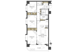 ダイアパレス花小金井の間取り