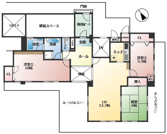 間取り：311002357598