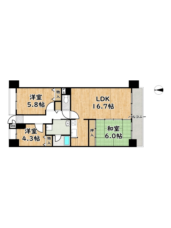 間取り：328000645904