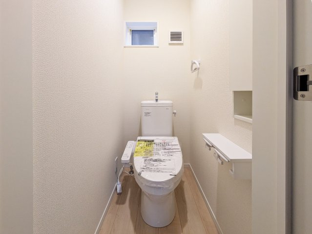 節水型のトイレです。