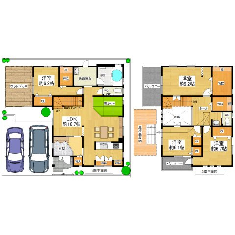 間取り：327001693396