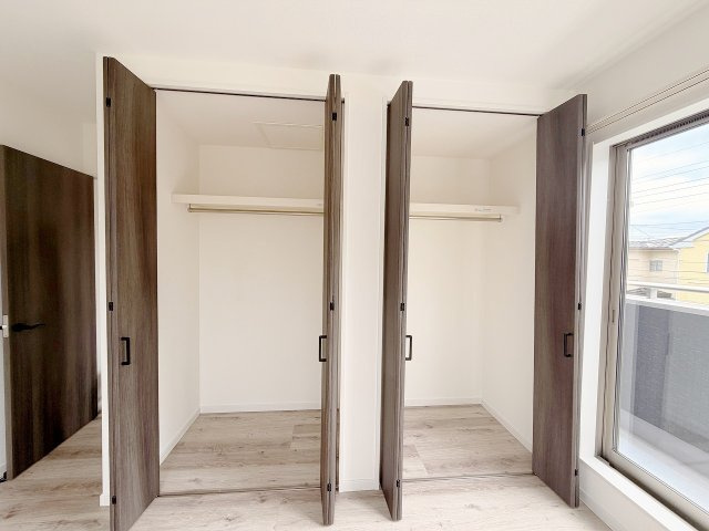 大容量の収納があるので、お部屋がすっきり片付きます！