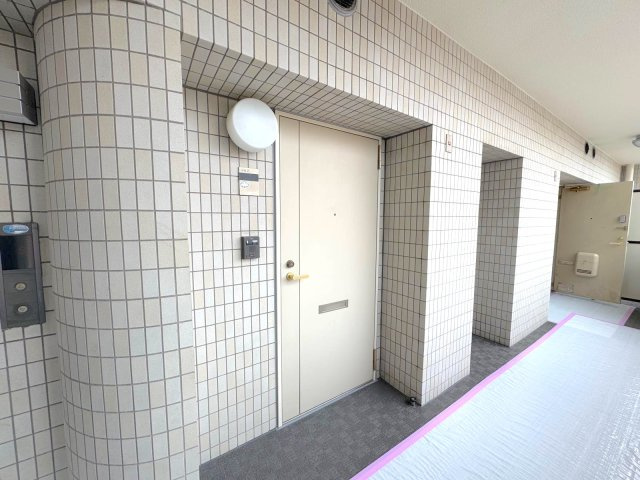 玄関外