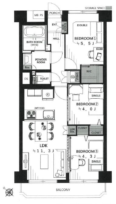 間取り：313004631120