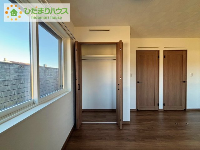 各居室にはしっかりと収納を完備！