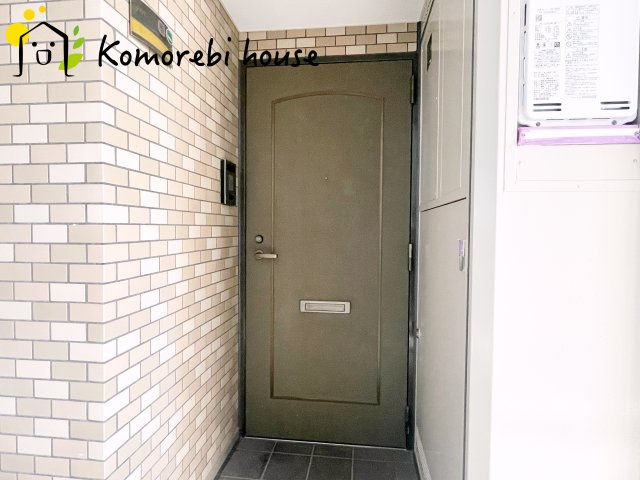 ゆったりとした玄関です