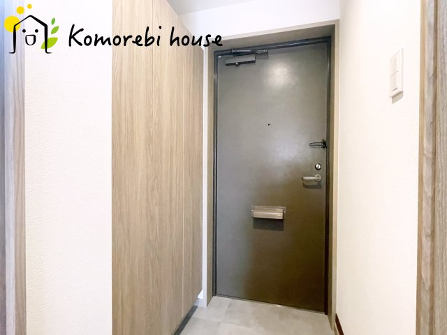 ゆったりとした玄関です