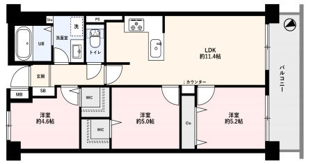 間取り：311002471782