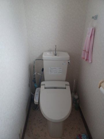 清潔感のあるトイレです
