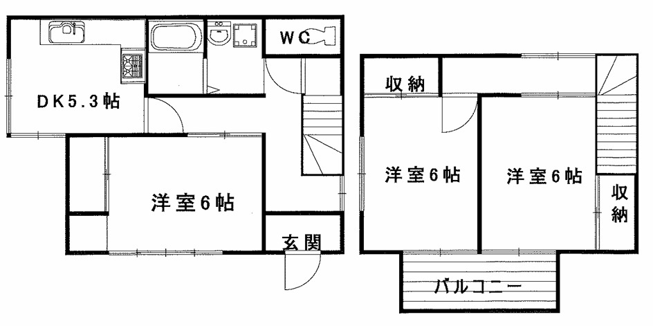建物？2件目の間取り図面です。
