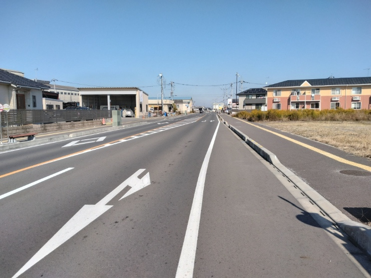 前面道路含む現地写真
