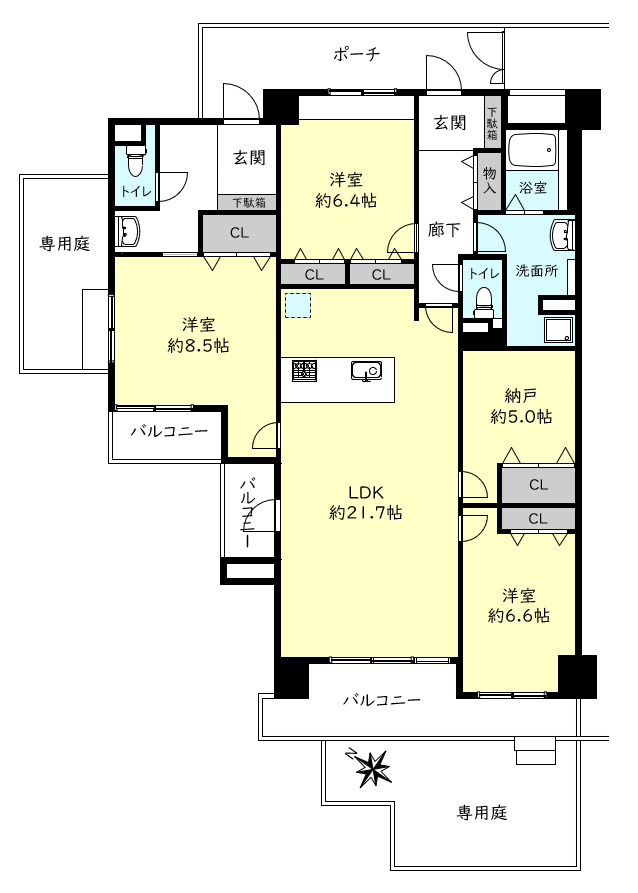 間取り：328000688539