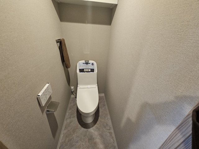 清潔感のあるトイレです