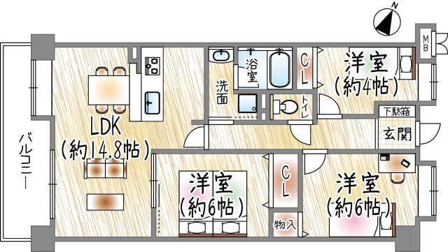 間取り：327002536848