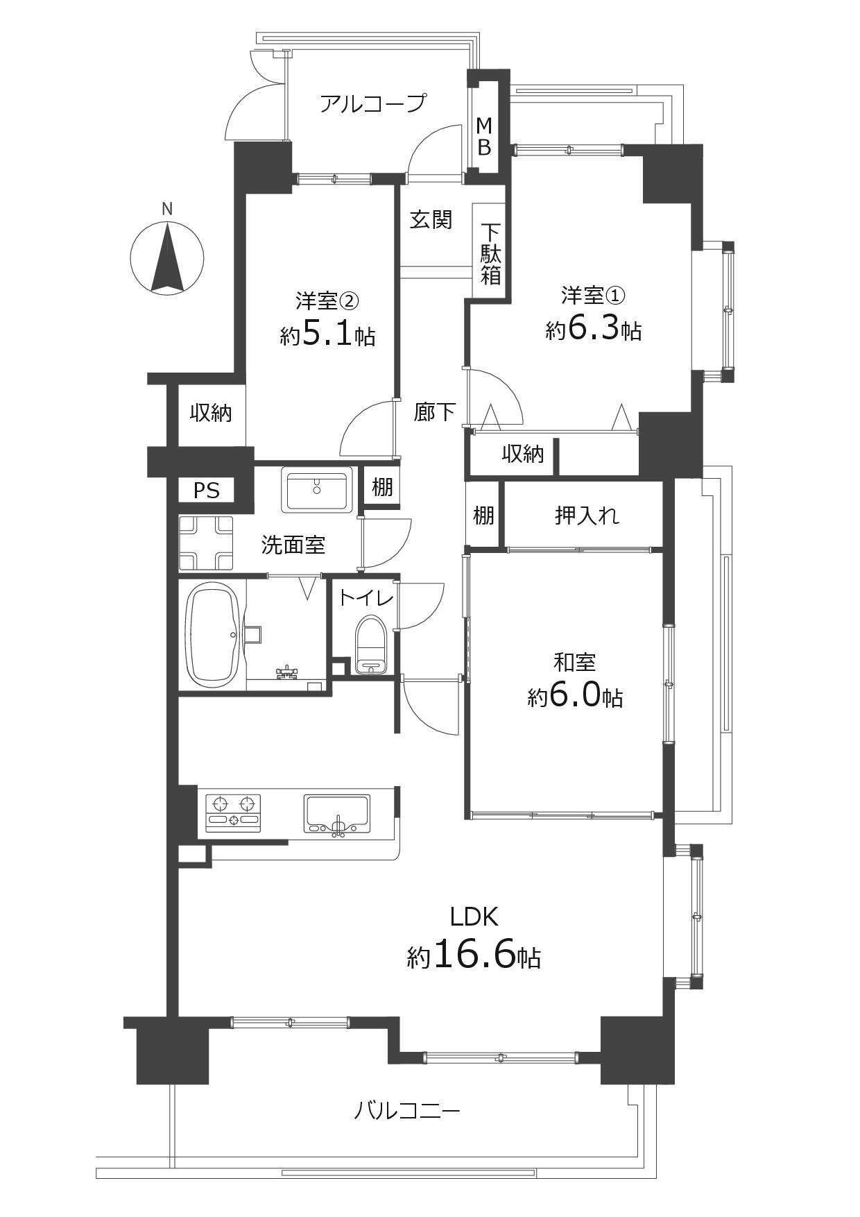 間取り：323000432612