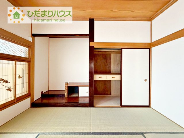 和室にも大容量のクローゼット完備！　お布団やお子様のおもちゃなどがスッキリ収納できますね(^^♪
