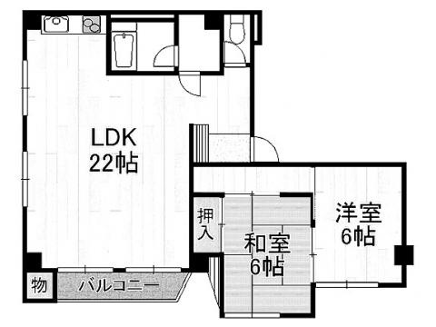 間取り：328000621437