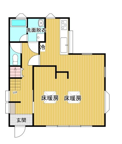 1Fの間取り図
