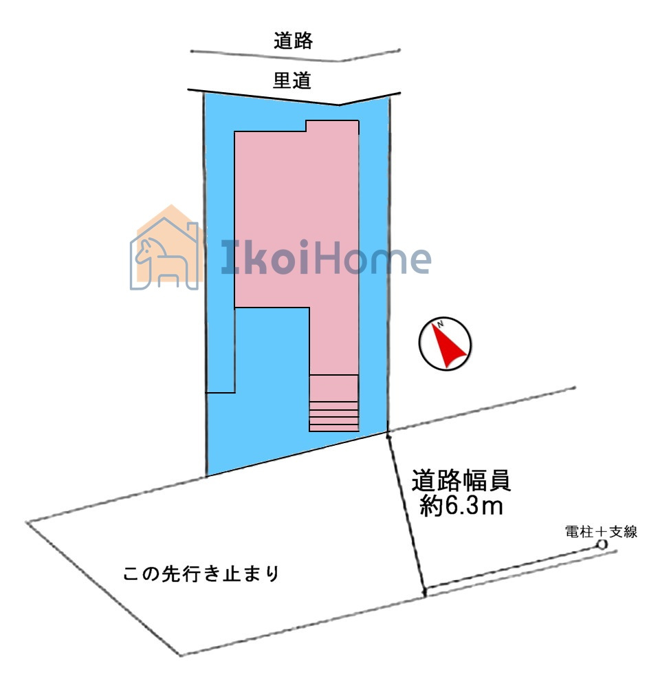 【ホームページに現地動画掲載中】●年中無休：当日予約可●前面道路6.3m!両面道路のような開放感！