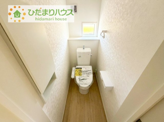 トイレは1F、2F共に完備！取り合いになることがありませんね(^^)/