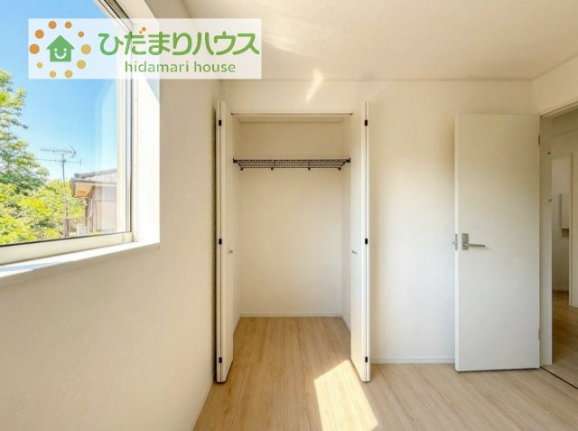 各居室にはしっかりと収納を完備！
