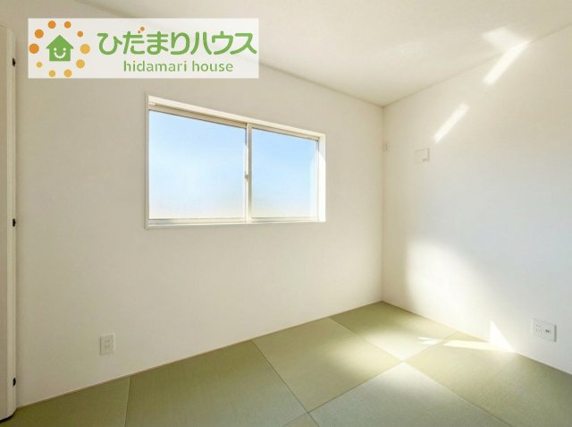 赤ちゃんスペースや客間など、多彩な用途で使用できる和室☆