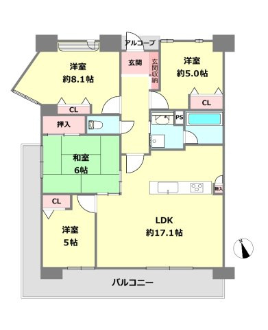 間取り：328000647570