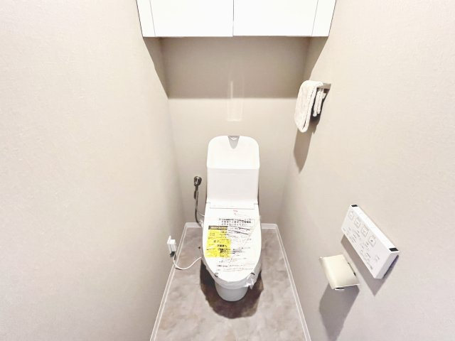 ゆったりとした空間のトイレです