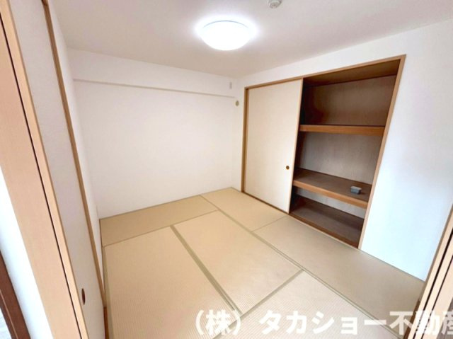 和室がひろがる居住スペース