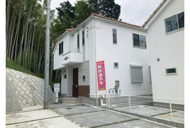 町田市野津田町の新築戸建ての外観