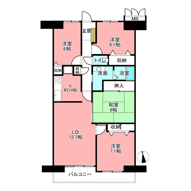 間取り：323000454581