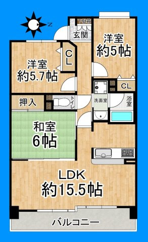 間取り：327002331992