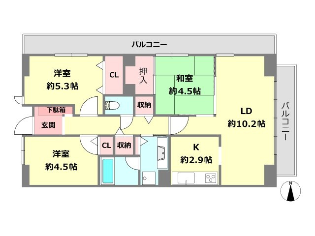 間取り：328000640505